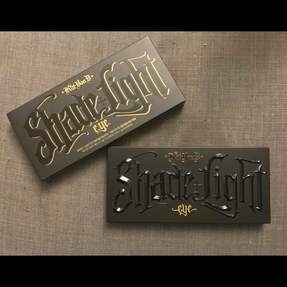 Shade and light matte eyeshadow pallet